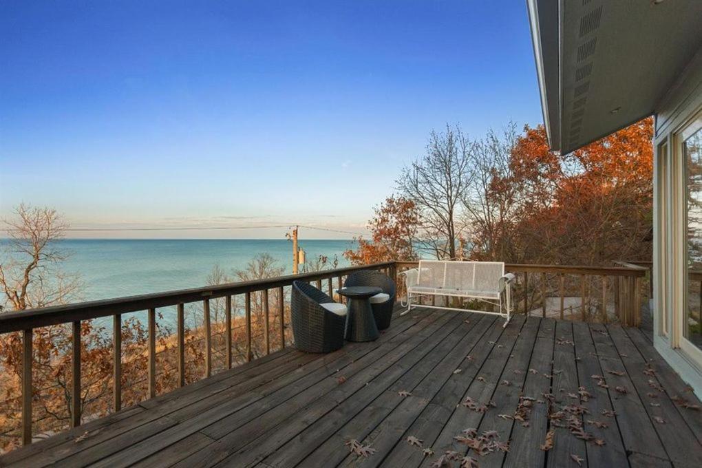 Luxury Beachfront Villa In Dunes National Park With 40Ft Pool & Diving Board, Garden Beverly Shores Bagian luar foto